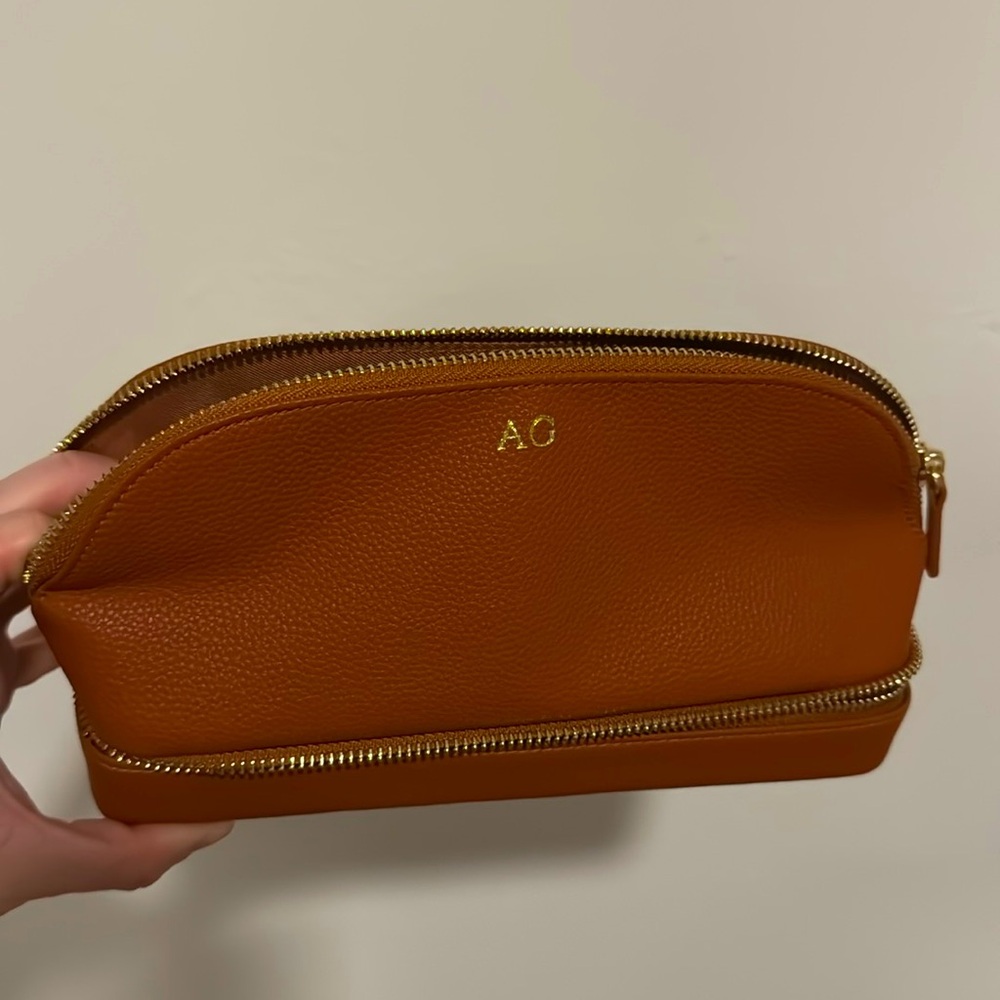 Mark & Graham dual trend organizer cosmetic / jewelry bag Like New